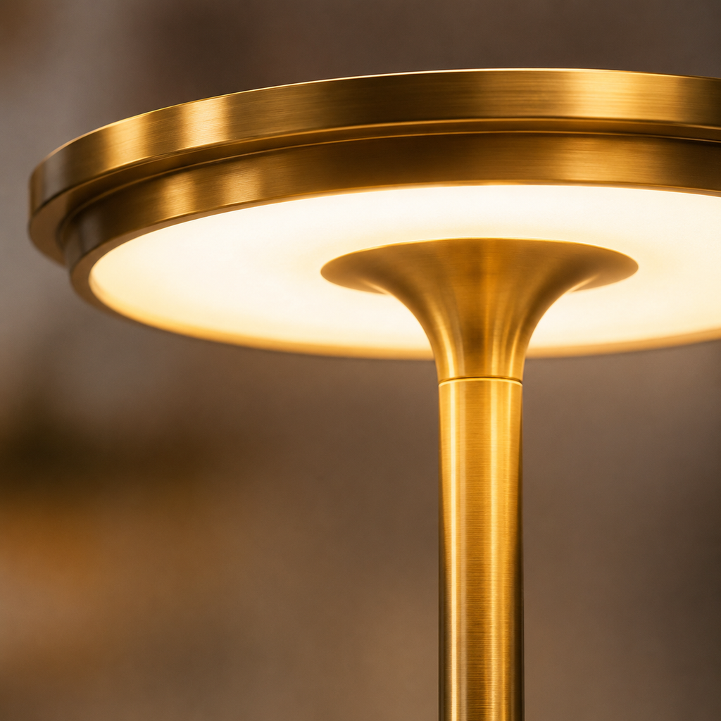 Bedside Table Lamp, Wireless Rechargeable Design, Metal, Touch Control, Dimmable LED Lighting 7