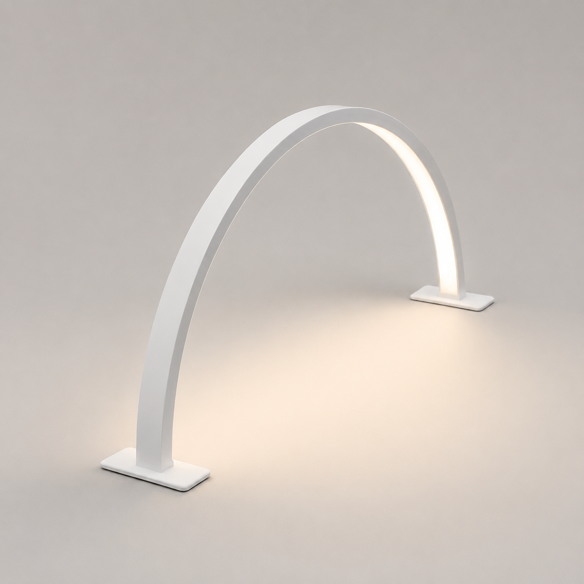 Desk Lamp | Crescent Moon Arc Task Light, Dimmable USB LED, Metal 5