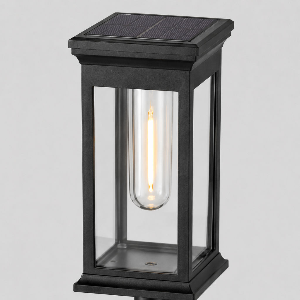 GardenGlow | Charming Solar Powered Outdoor Lanterns Set of 4 1