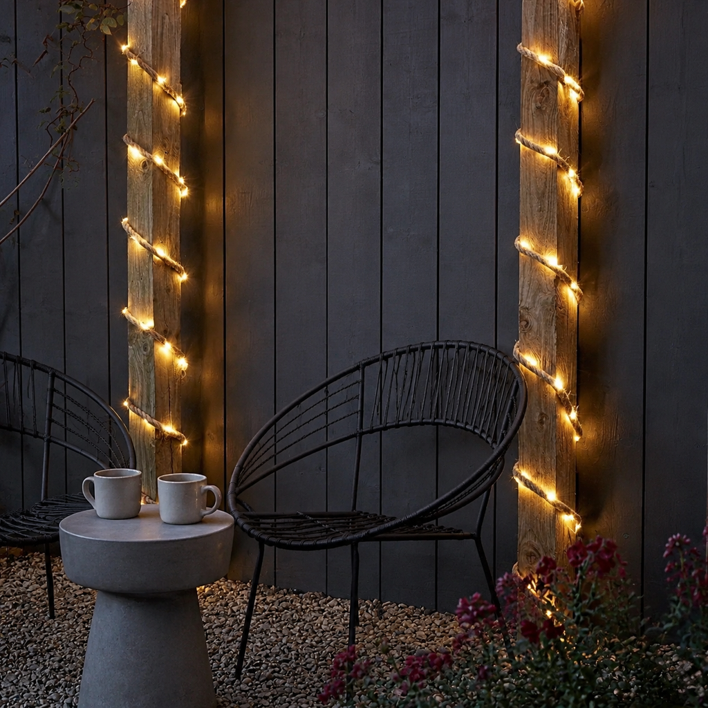 HempGlow | Charming Solar Powered String Lights for Outdoor Ambiance 2
