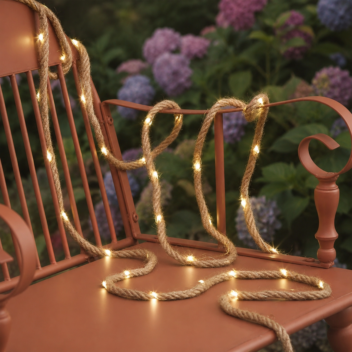 HempGlow | Charming Solar Powered String Lights for Outdoor Ambiance 3