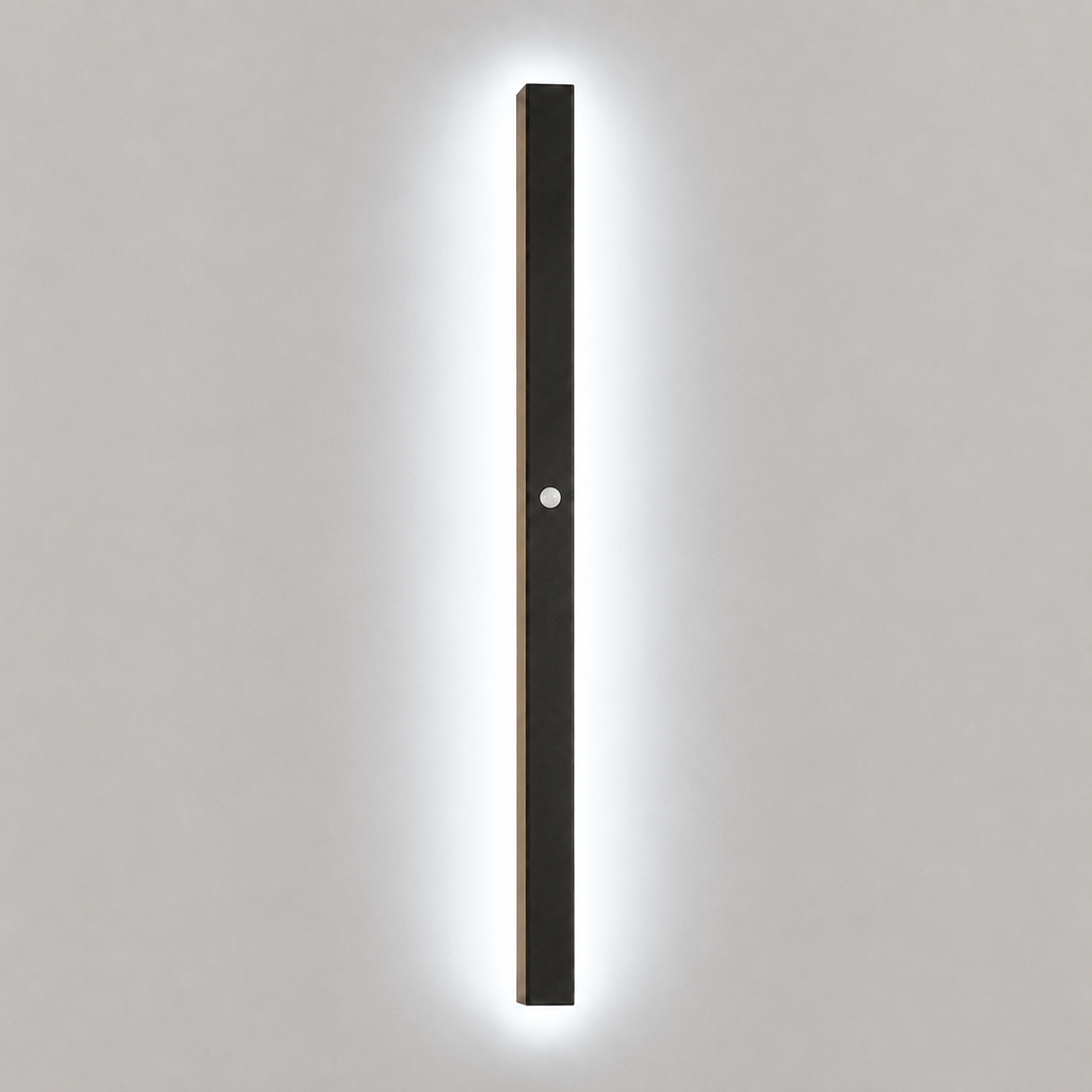 Linear Outdoor and Indoor Wall Sconce, Metal And Acrylic, LED Lighting 11