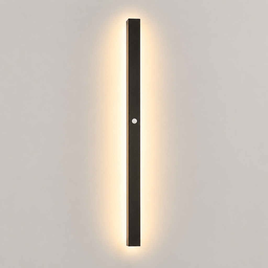 Linear Outdoor and Indoor Wall Sconce, Metal And Acrylic, LED Lighting 13