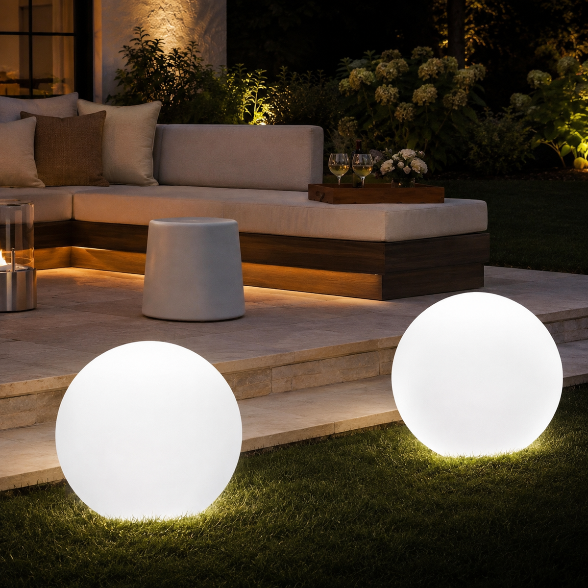 LuminaraSphere | Vibrant Rechargeable Floating Pool Light with Remote Control 5