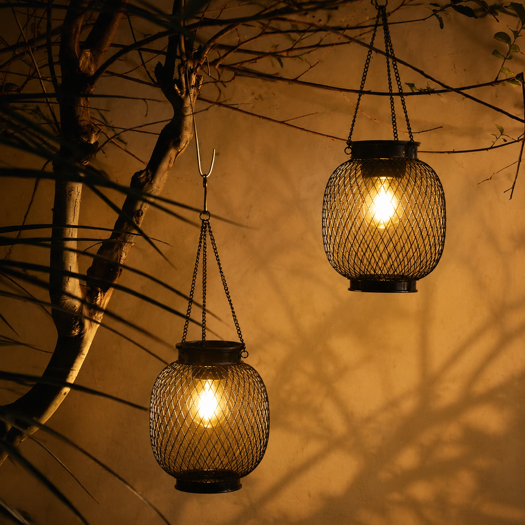 Luminara | Stylish Solar Powered Outdoor Lantern with Dusk Sensor 8