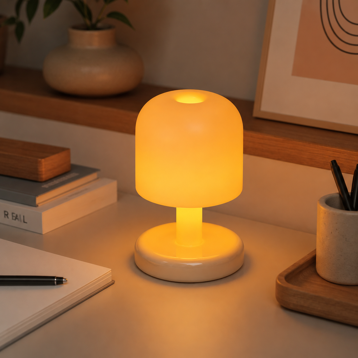 Mini Sunset Night Light – Warm Gradient Bedside Lamp 3