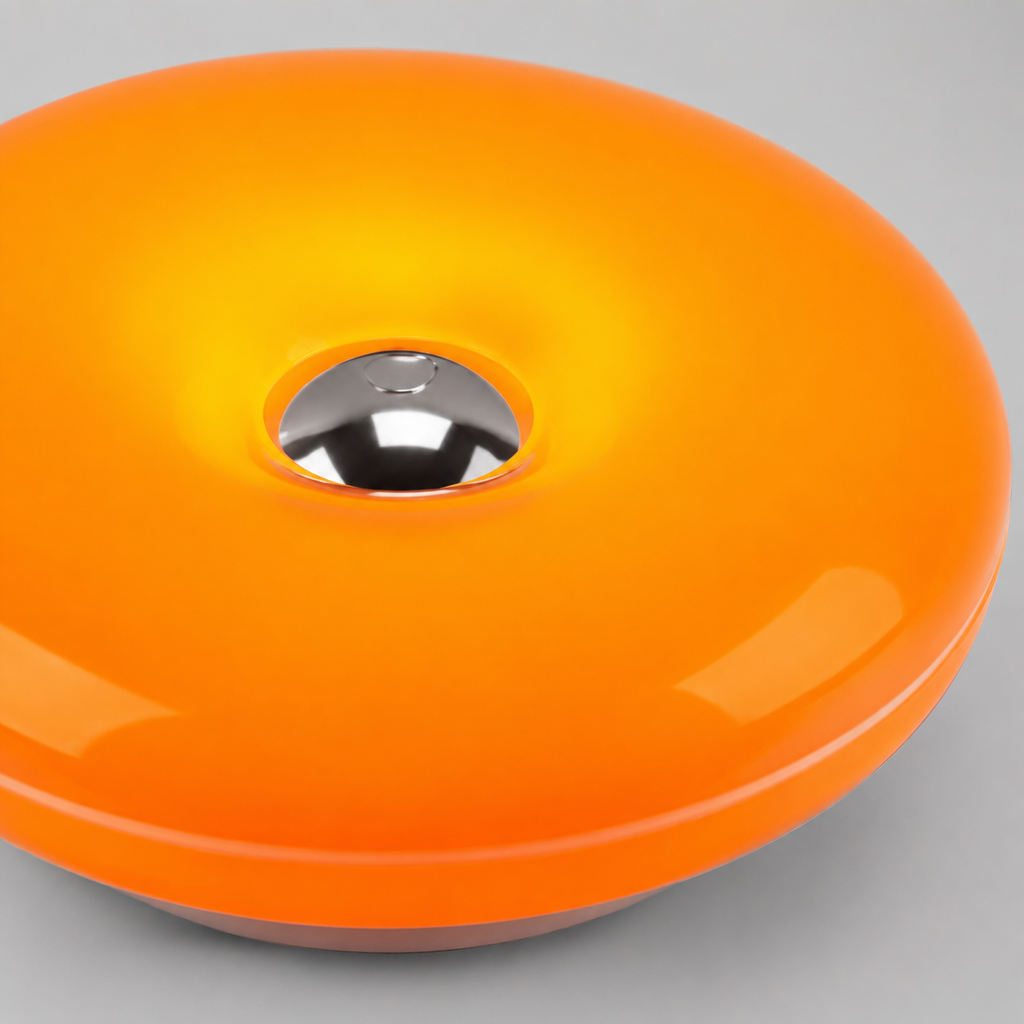 Orange Donut Touch Lamp – Rechargeable & Dimmable 1