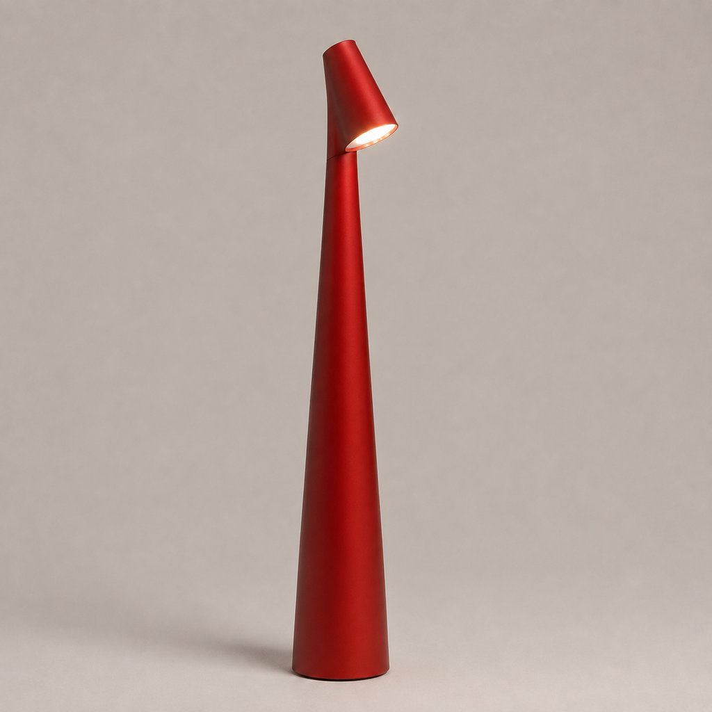 Rechargeable Table Lamp, Aluminum, Dimmable 2700K Warm White LED 12