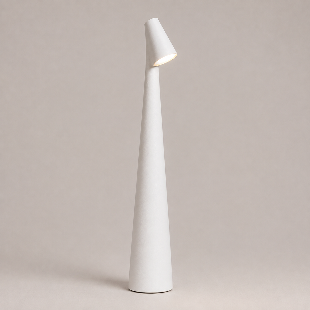 Rechargeable Table Lamp, Aluminum, Dimmable 2700K Warm White LED 9