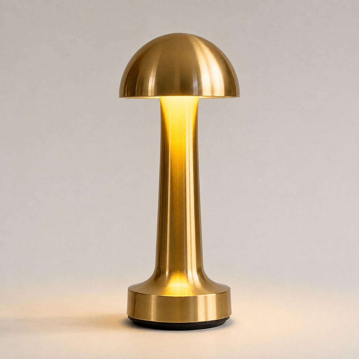 Rechargeable Table Lamp, Cordless Design, Iron And Acrylic, Three Light Tones 0