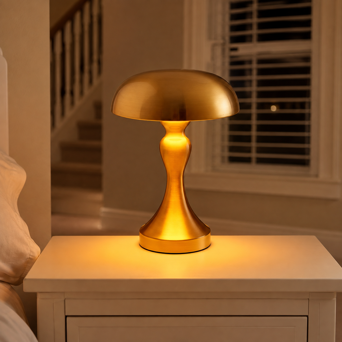 Table Lamp, Cordless Design, Iron And Acrylic, Rechargeable LED Light 1
