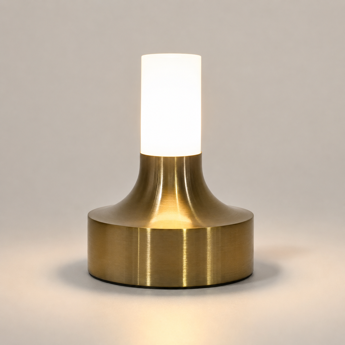 Table Lamp, Rechargeable Cordless Design, Aluminum, Touch Dimming And Three Color Temperatures 0