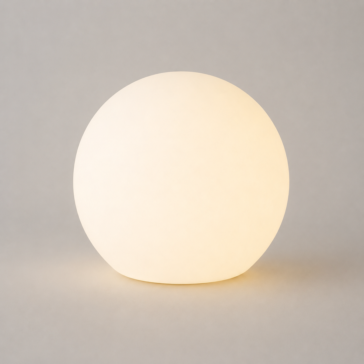 Table Lamp, Rechargeable Cordless Globe Design, Polyethylene, 16 Selectable LED Colors 0