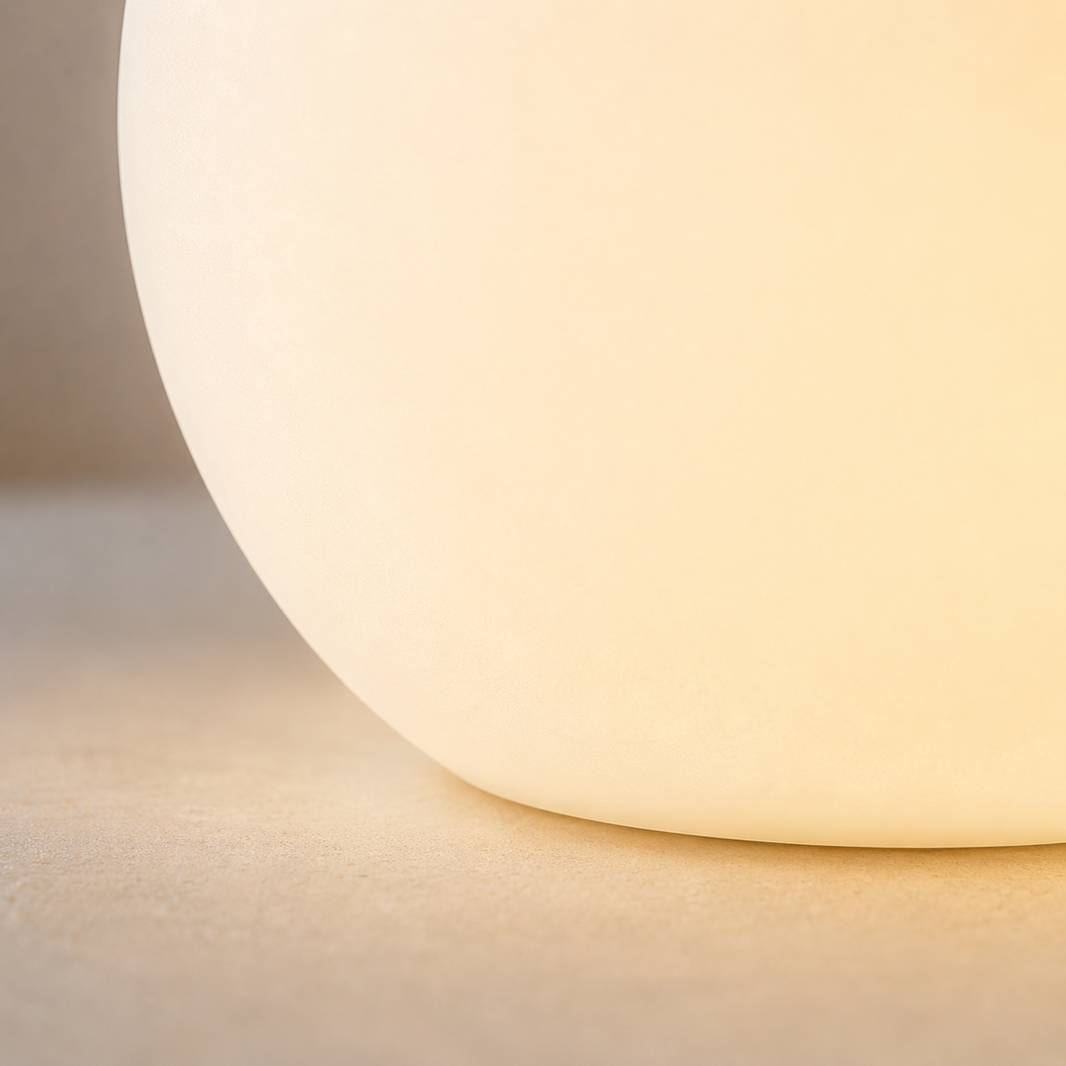Table Lamp, Rechargeable Cordless Globe Design, Polyethylene, 16 Selectable LED Colors 7