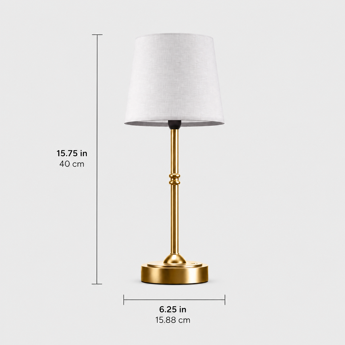 Table Lamp, Wireless Rechargeable Design, 48 Hour Operating Time, Touch Control 2