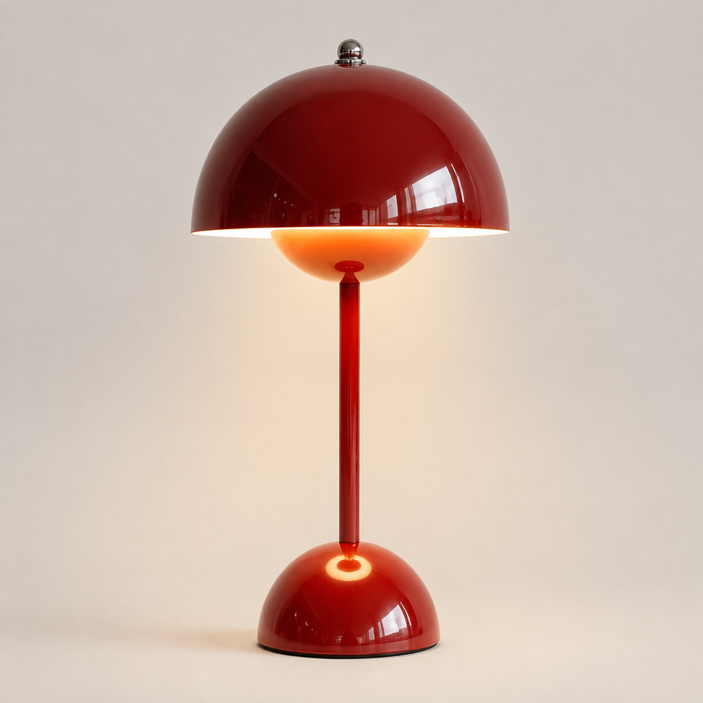 Table Lamp, Wireless and Wired, Polycarbonate and Steel, Three Color Temperatures 0