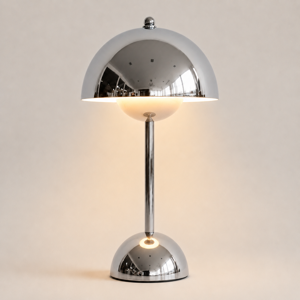 Table Lamp, Wireless and Wired, Polycarbonate and Steel, Three Color Temperatures 12